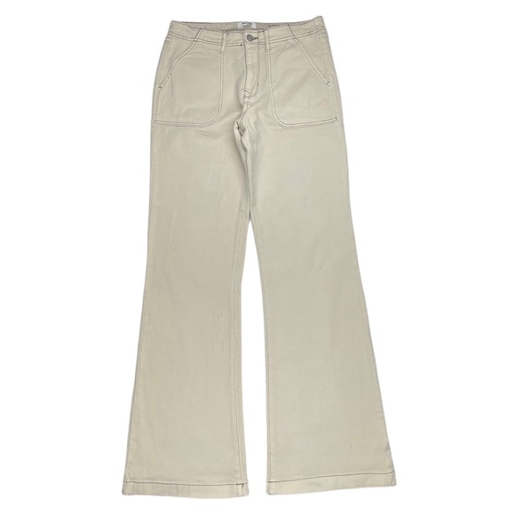 {Kensie} "The Savannah High Rise Flare" High Rise Waist Flare Stretch Denim - Picture 1 of 4